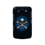 Blue Skull Black Berry Bold Case Blackberry Cases