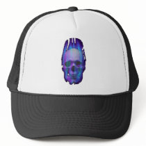 Blue Skull Hat by user4815162342 Blue Skull Hat