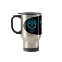 Blue Skull mugs by JKcoder Blue Skull mugs