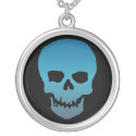 Blue Skull necklaces