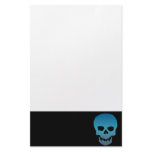 Blue Skull Stationery Design