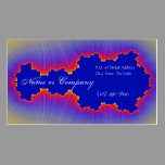 Blue Sky Abstract Business Card business cards