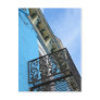 Blue Sky and Building Postcard