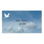 blue sky and white clouds business card template blue sky and white clouds business card template