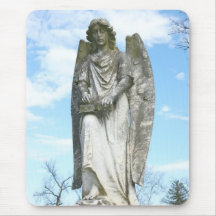 Blue Sky Angel Mousepad