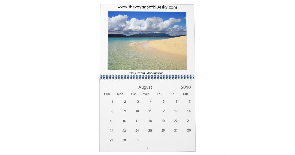 Blue Sky Calendar 2010 Calendar Zazzle Blue Sky Calendar 2010 Calendar Zazzle