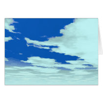 blue sky card by Dustbuster blue sky card