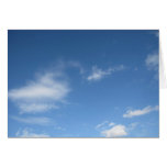 Blue Sky & Clouds Card