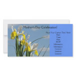 Blue Sky Invitations Mother's Day Celebration Card Photo Card Template
