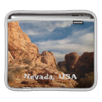 Blue Sky Meets Red Rock; Nevada Souvenir Ipad Sleeves