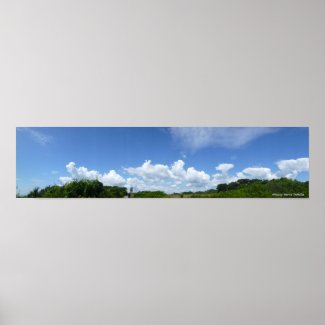 Blue Sky Panoramic Posters