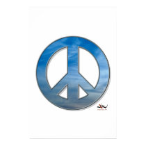 Blue Sky Peace Poster posters