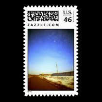 Blue Sky postage