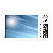 Blue Sky Scape postage