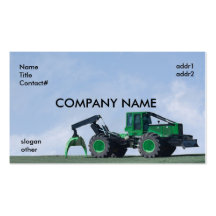 blue sky skidder business cards