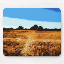 blue sky walk mousepads