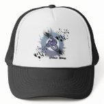 zaz_trucker_hat - Blue Snake: Sizes  Available colors: white_black