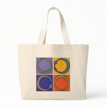 Blue Snake Ourboros bags