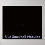 Blue Snowball Nebula, Blue Snowball Nebulae posters