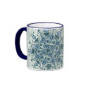 Blue Snowflake mugs