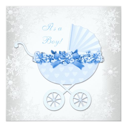 winter baby announcements