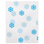 Blue Snowflakes Customize Me Flyer