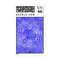 Blue Snowflakes stamps