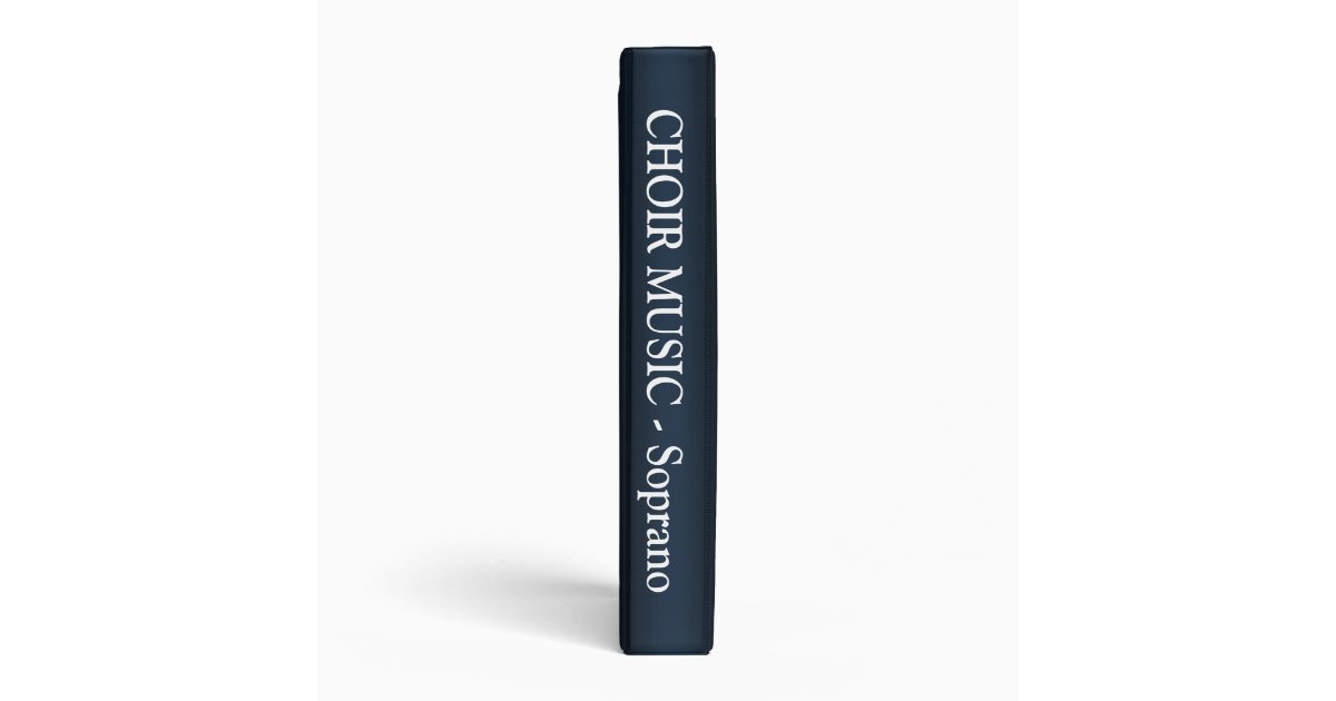 Choir Ring Binders Choir Ring Binders