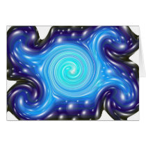Blue Space Blob Cards