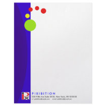 Blue Space Letterhead