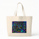 Blue Sparkle Alien Planet Bag