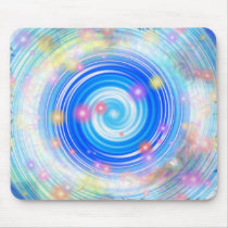 Blue Sparkle Light mousepads by CindyZazzle Blue Sparkle Light mousepads