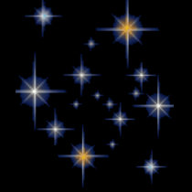 BLUE SPARKLES t-shirts
