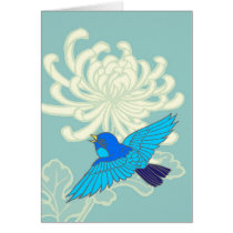 Blue Sparrow cards by dancingsparrow Blue Sparrow cards