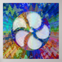 Blue Spectrum Square - Artist NAVIN JOSHI