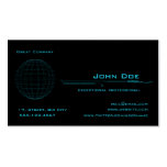 Blue Sphere Business Card Templates