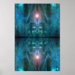blue spider posters