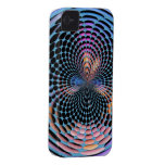 Blue Spin iPhone 4 Barely There Case Iphone 4 Covers