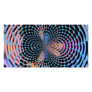 Blue Spin Personalized Photo Card