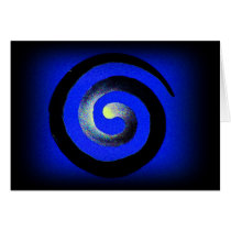 Blue Spiral cards by mackransom Blue Spiral cards