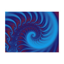 Blue Spiral postcards