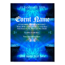 Blue Spirit Event Poster Template #013 posters