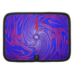 Blue splash folio planner