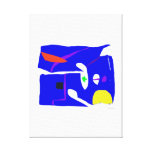 Blue Square canvas prints