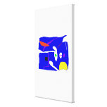 Blue Square canvas prints