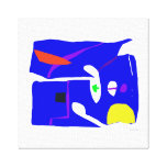 Blue Square canvas prints