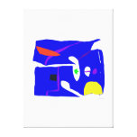 Blue Square canvas prints