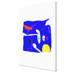 Blue Square canvas prints