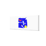 Blue Square canvas prints