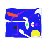 Blue Square canvas prints